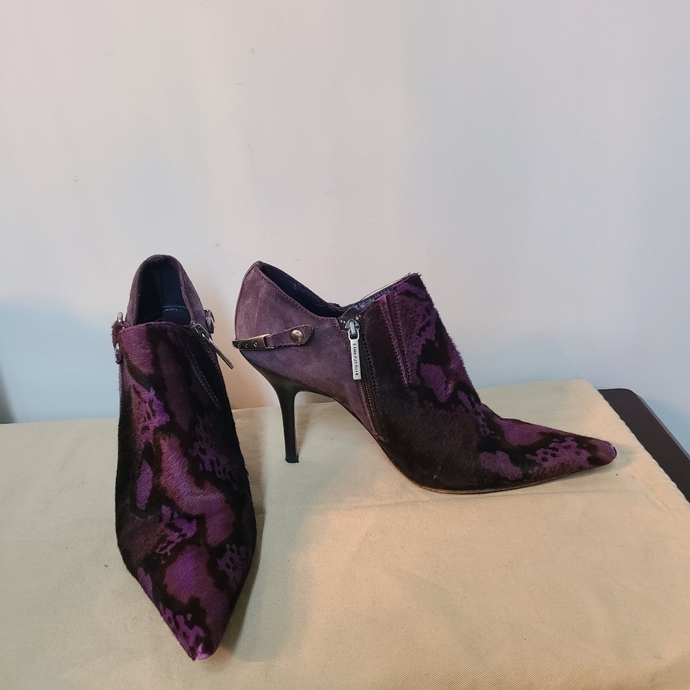 Donald J Pliner Couture Calf Hair Booties